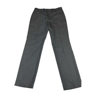 Calvin Klein Men's Slim Fit Dress Pants 33x30 Gray Stretch Wrinkle Resistant NWT
